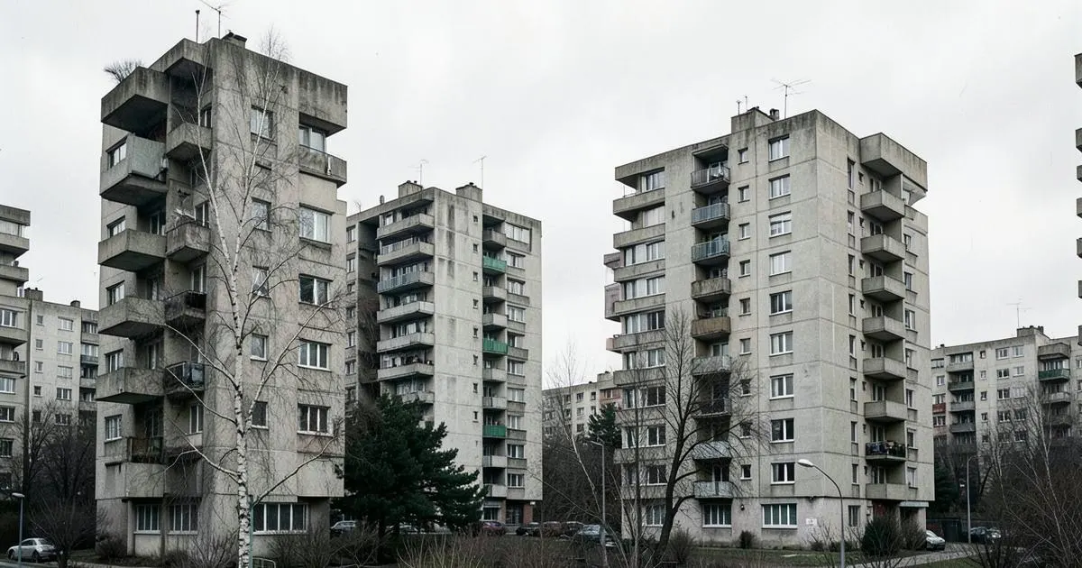 Immeubles collectifs des quartiers périphériques à Bayonne